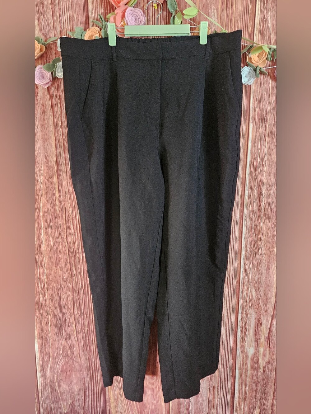 Old Navy Taylor Wide Leg Back Elastic Pants Plus Size 2X